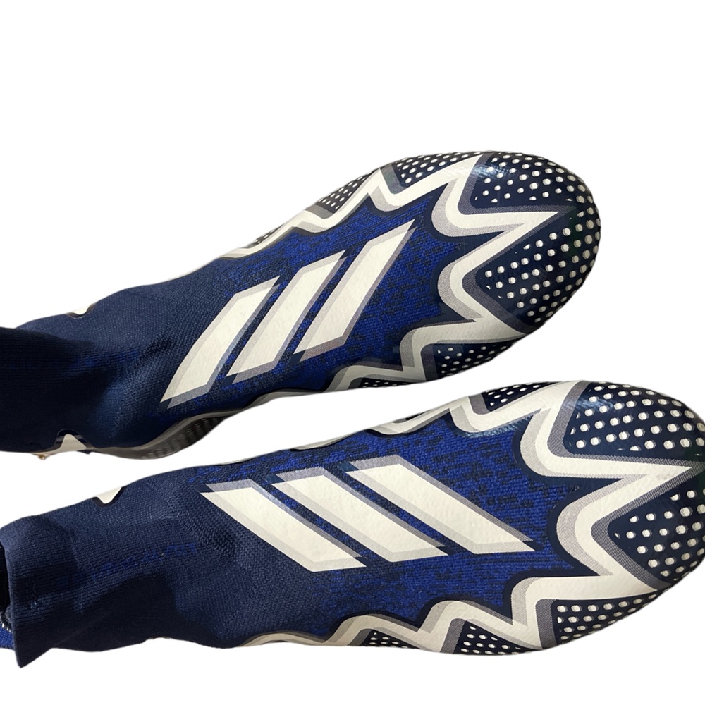 Adidas Freak Ultra 22 Boost Primeknit Blue Football Cleats GZ0466 Men's Size 12